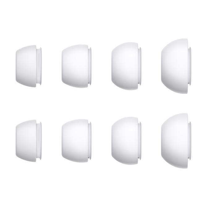 Apple Airpods Pro 2 Ear Tips 4 Pairs Buds Cover Nib Ear Tip Replacement Fullset Karet Original New