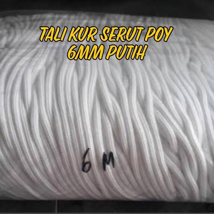 Lansungkirim- Tali Serut / Tali Cord / Tali Kur Poy 6Mm