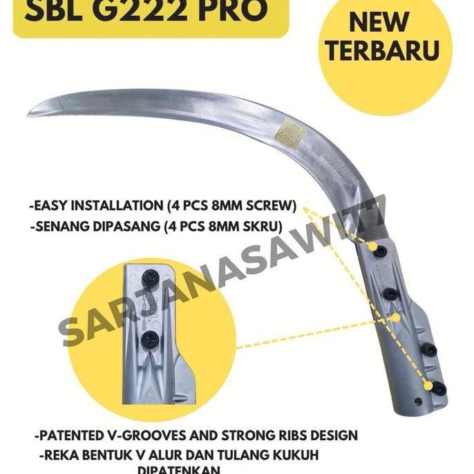EGREK SBL G222 PRO (Complete set) sabit sawit SBL/EGREK SAWIT/harvesting Sickle SBL (harvesting tool