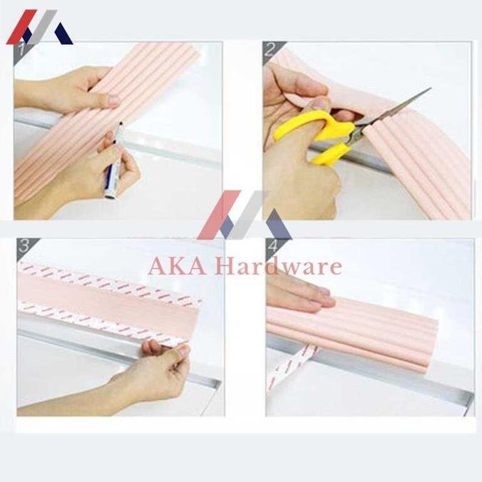 Allthebest- Busa Pelindung Sudut Meja / Busa Pengaman Siku Pinggiran Meja