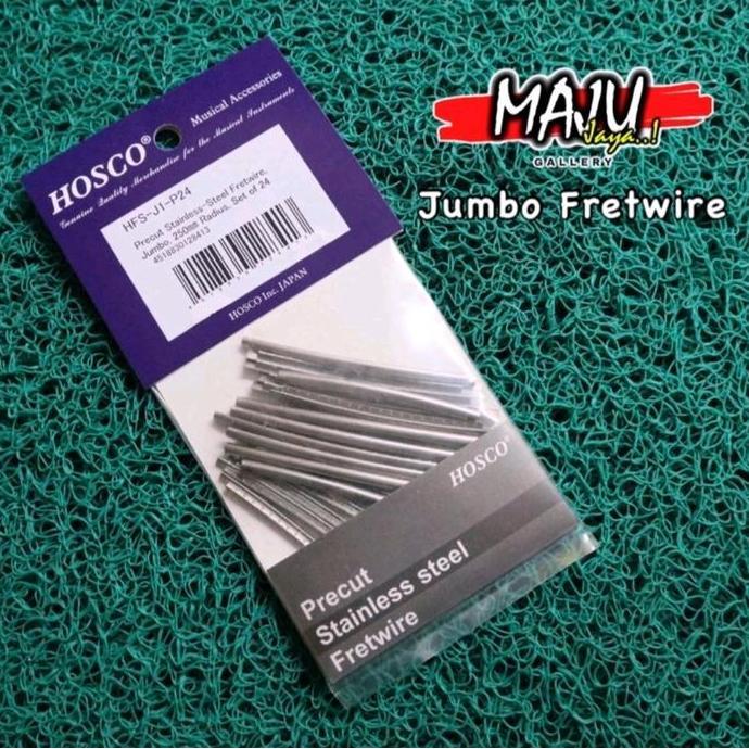 Fret Gitar Hosco Stainless Steel Jumbo For Akustik Or Elektrik