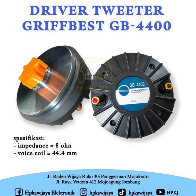 DRIVER TWEETER GRIFFBEST GB-4400 driver twiter griffbest gb 4400