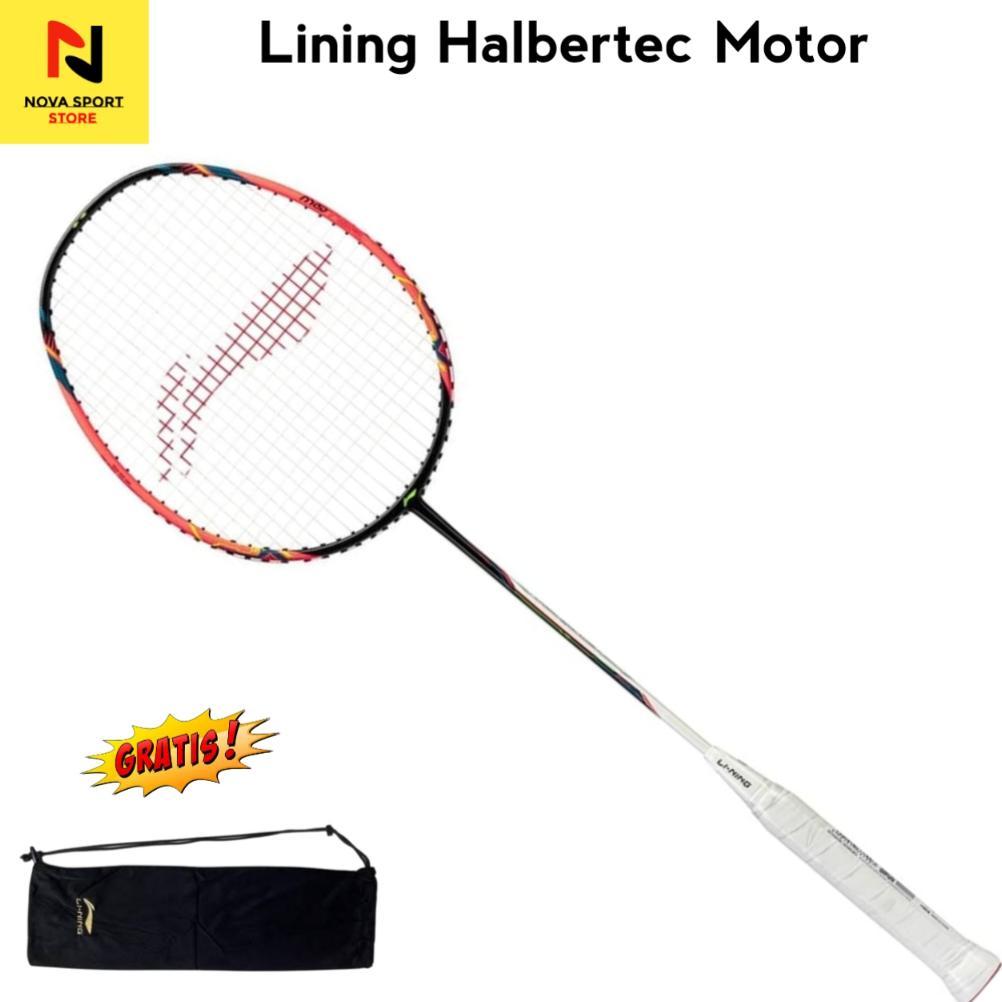 Lining Raket Badminton Halbertec Motor Neon Pink