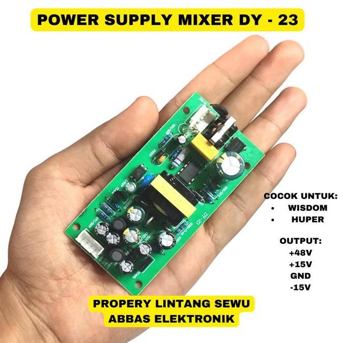 Power Supply Mixer Suplai mikser DY- 23 HUPER Wisdom