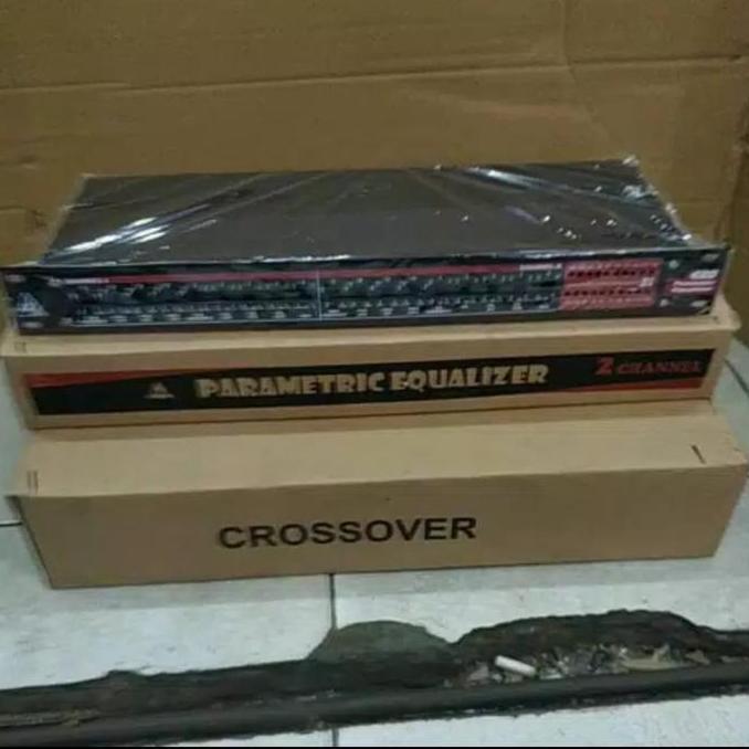 Box kit parametric equalizer CKJ 420 dan 2 lampu vu