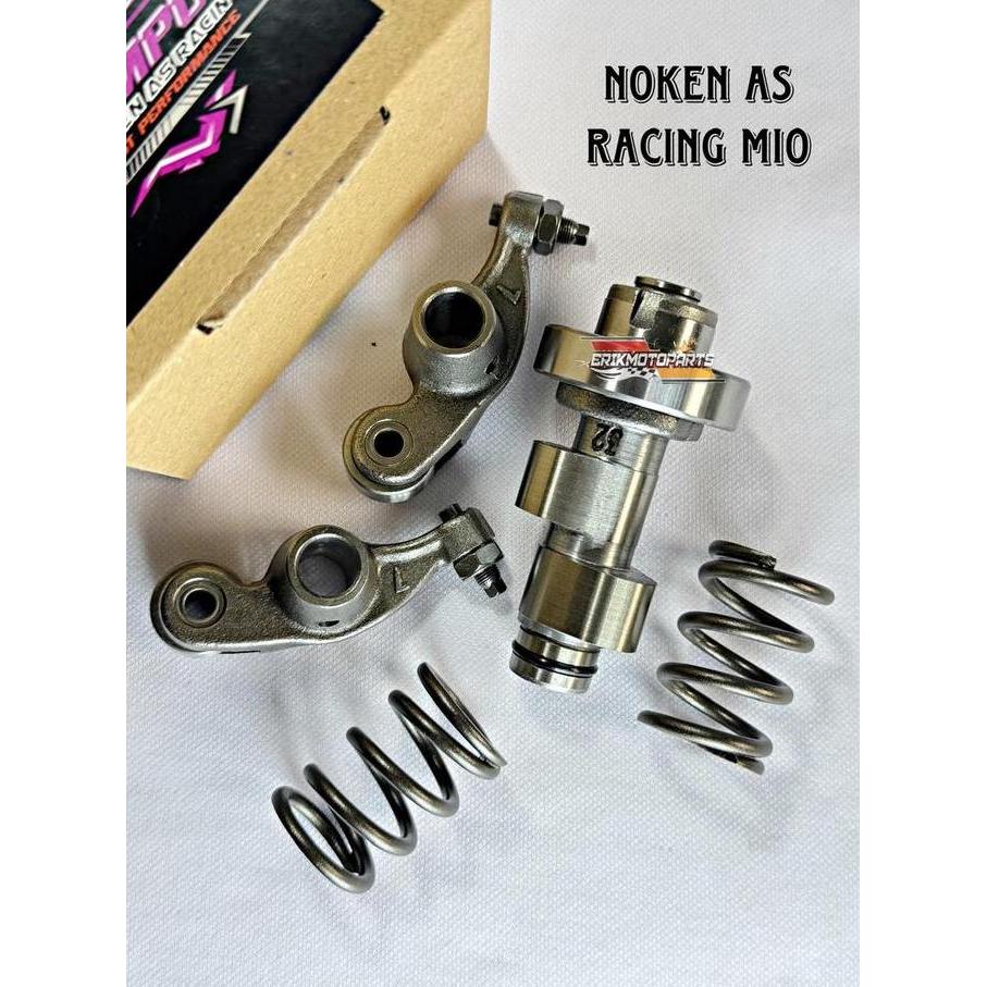 Look- Noken As Cam Racing Mio Nouvo Vega Zr Fino Karbu Jupiter Z Robot Set Per Klep Racing Sporty
