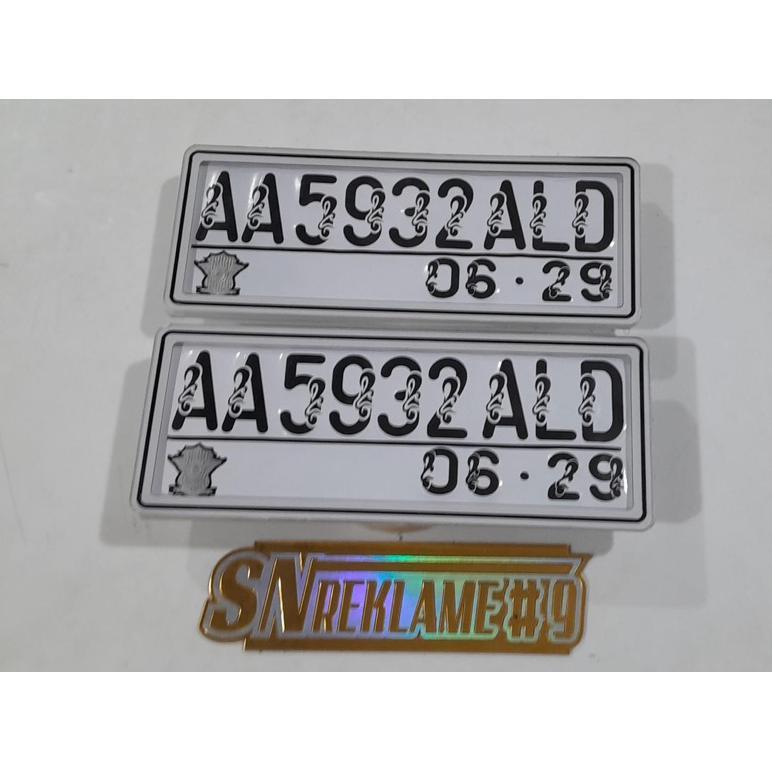 COD Plat Nomor Lapis mika Harga terjangkau Murah, Plat Nomor lapis acrylic, plat nomor mika laser, p