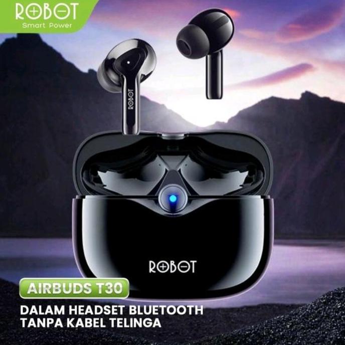 Robot Wireless Earphone Airbuds T50 Original Tws Bluetoot