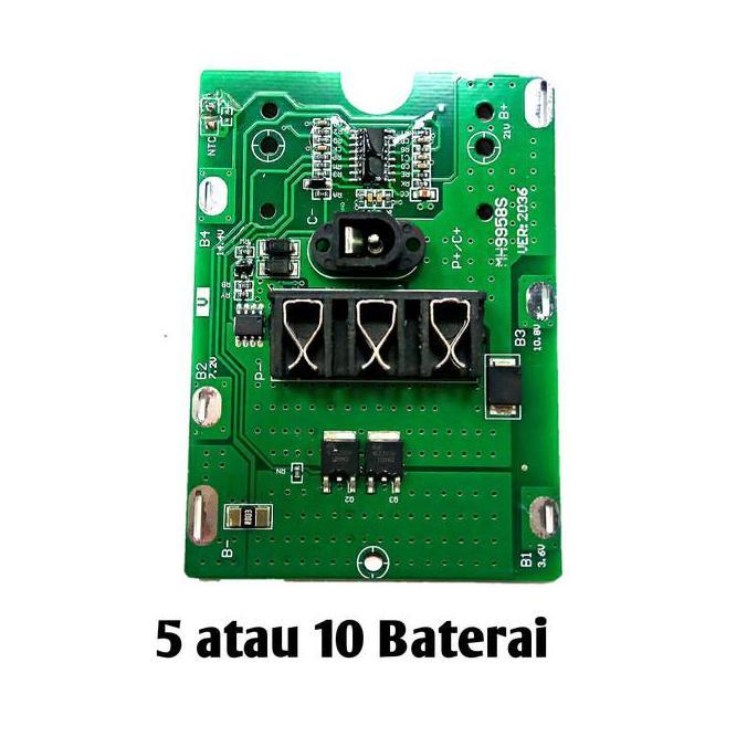Bestone- Modul Bms 4s 5s pengontrol baterai bor impact gerinda cordless