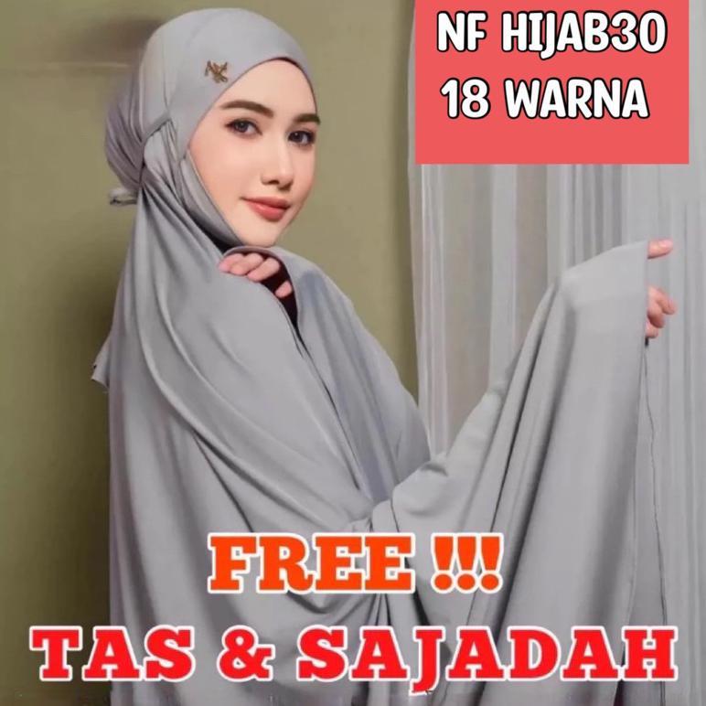 ORIGINAL TURUN HARGA  MUKENA DEWASA KHADIJAH PENUTUP DAGU JERSEY PREMIUM SERIES MUKENAH JUMBO DAGU T