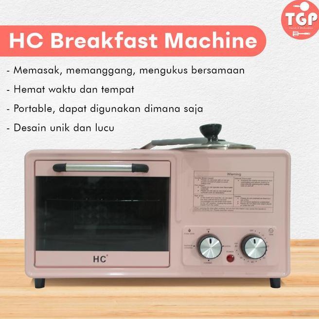 Cod Breakfast Machine Oven 3In1 Oven Multifungsi Oven Sisca Kohl Goreng Manggang Rebus Mesin