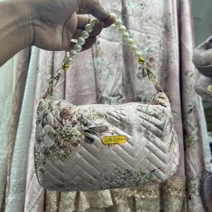 Mukena Traveling sutra motif premium 2in1 Mewah Muslim Dewasa Mukenah