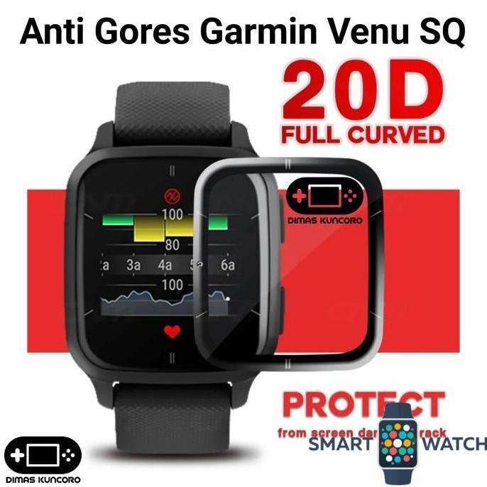 Anti Gores Garmin Venu SQ antigores screen guard hydrogel garmin venu sq 1 2 music