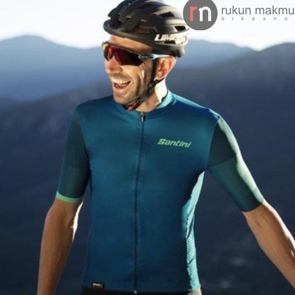 Santini Mito Spillo Men Road Cycling Jersey Slim Fit Cut - Baju Sepeda Balap Roadbike Pria