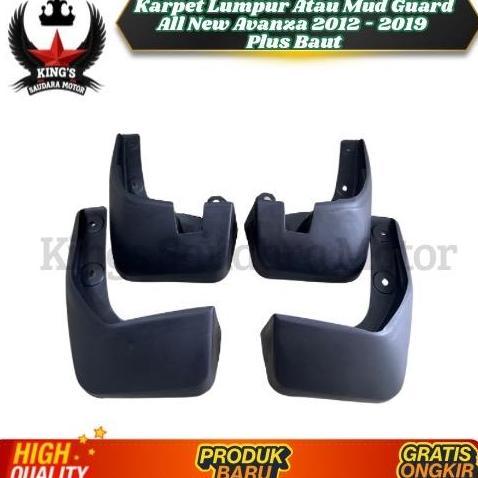 Mudguard Atau Karpet Lumpur Avanza 2012-2019 Plus Baut Termurah Best Seller Accessories Car Foto Mot