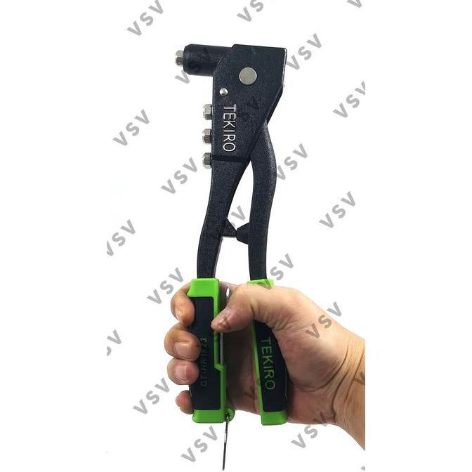 TEKIRO TANG RIVET HITAM Hand Riveter Tekiro Hand rivet Tang ripet Gun