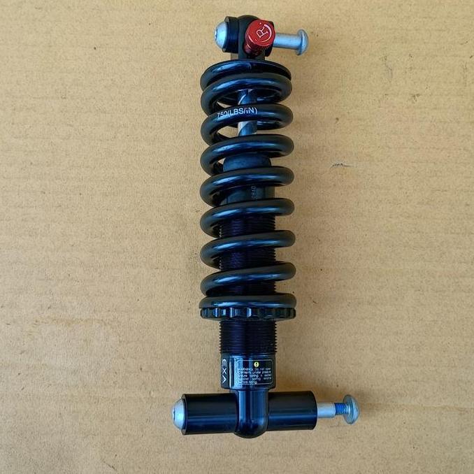 Rear Shock Ks Exa 291 R . E To E 190 Mm. 750 Lbs. Skok Sepeda