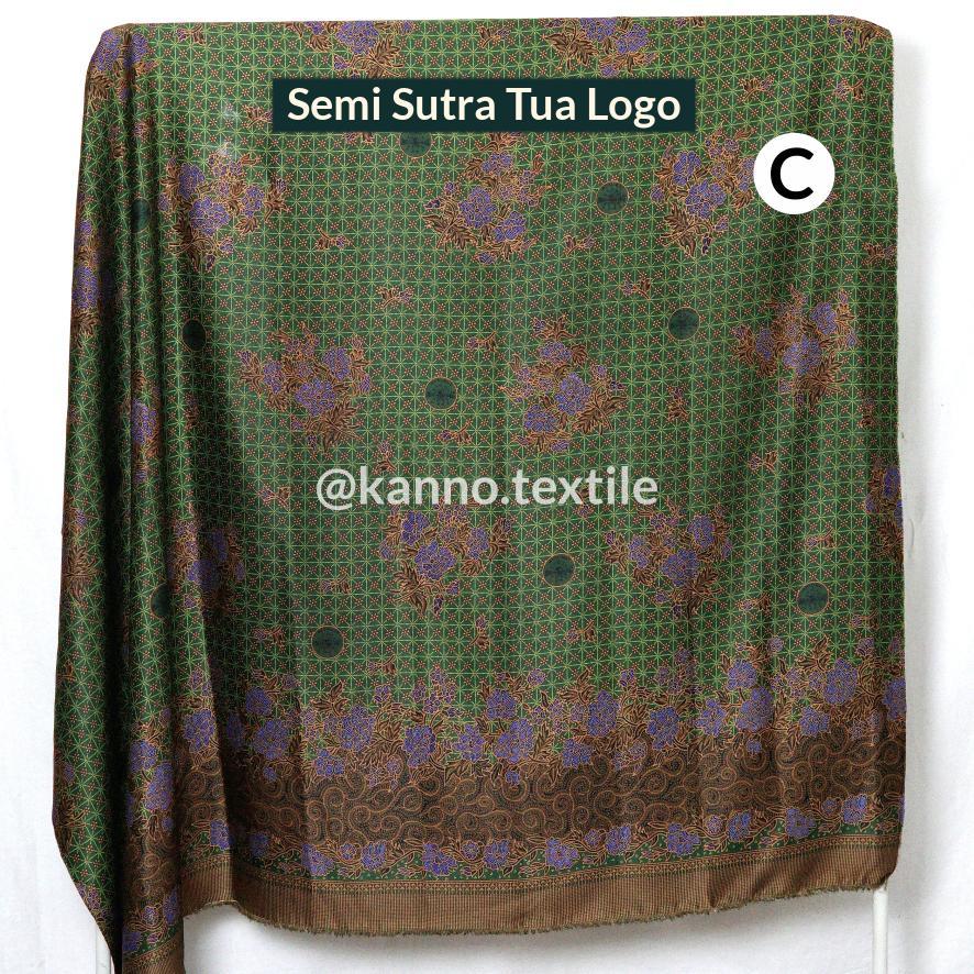 Bergaransi Kain Batik Halus Seragam Muslimat Nu Bahan Semi Sutra & Sanwos Logo & Tanpa Logo