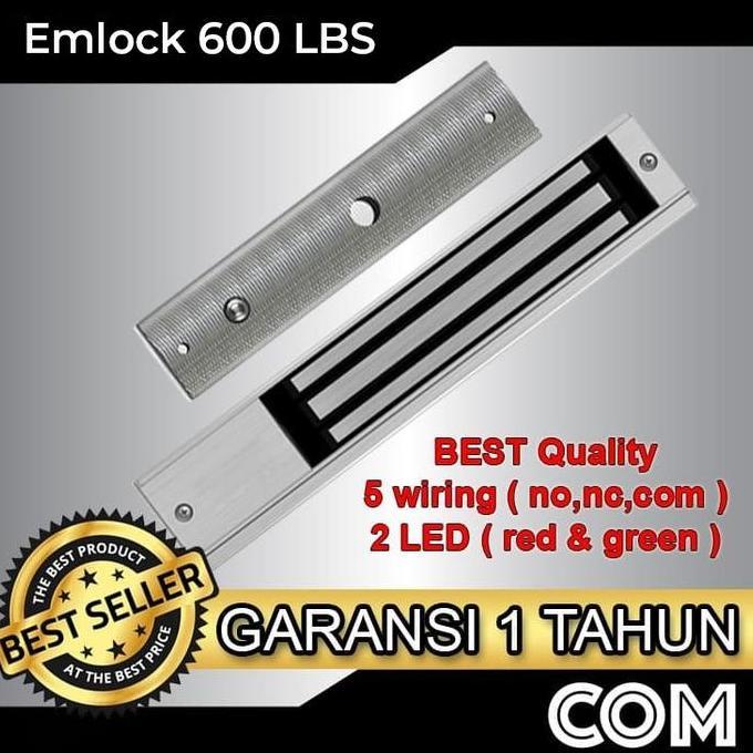 Emlock Magnetic Lock door Emlock 600LBS with LED