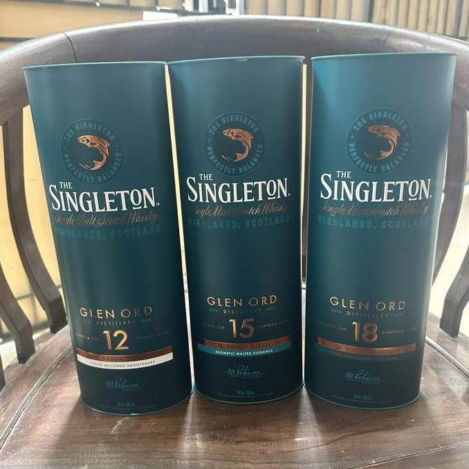 botol bekas miras isi kosong lengkap dengan box untuk pajangan