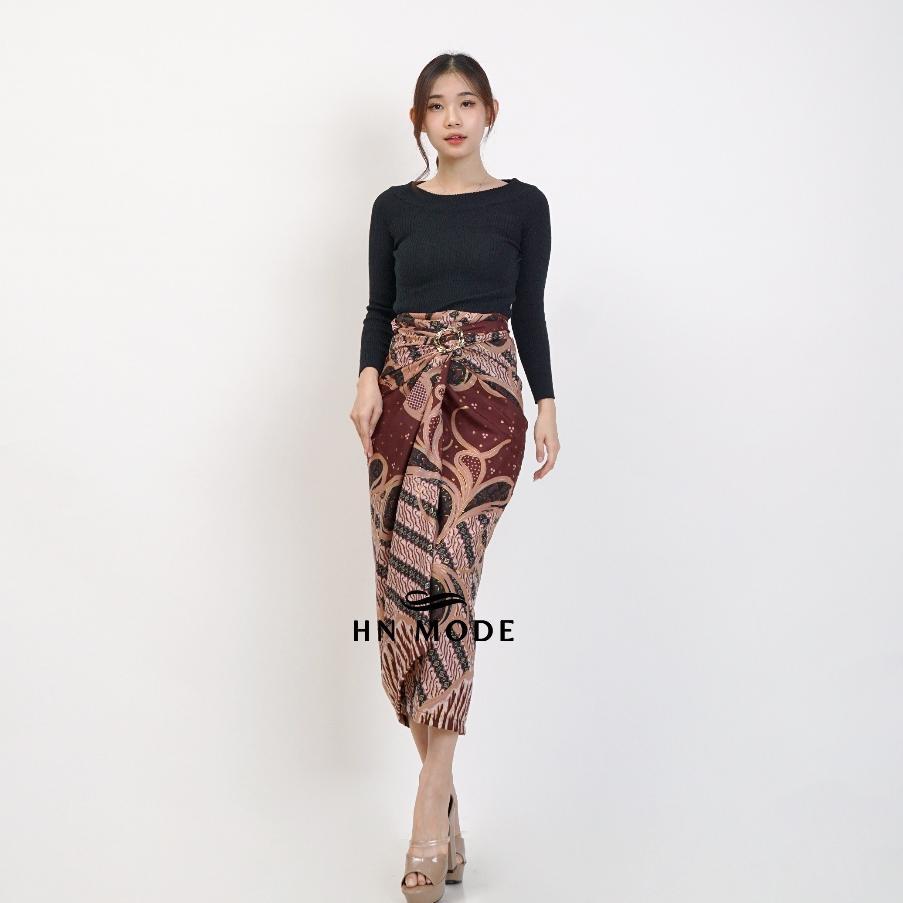 Cuci Gudang  Hn Mode - Rok Lilit Batik Floral Volume 3 / Rok Kebaya