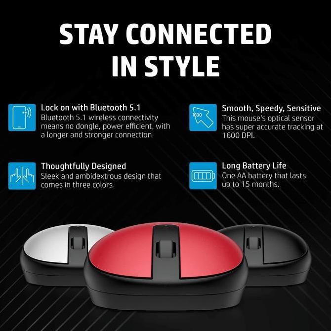 Grosir Hp 240 Mouse Bluetooth Laptop Komputer Aio