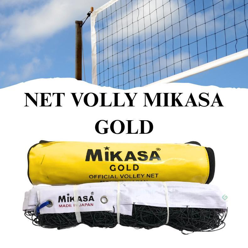 PREMIUM JARING NET VOLI MIKASA GOLD NET VOLLEYBALL MIKASA MADE IN JAPAN