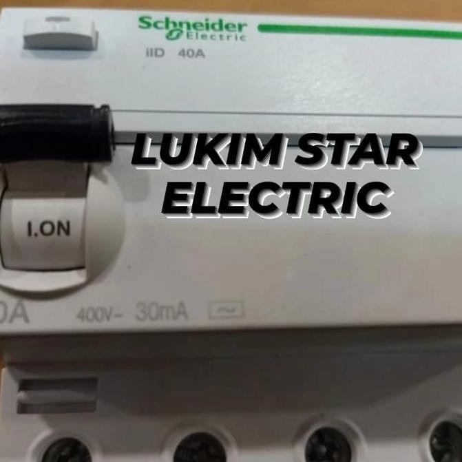 Sale Elcb Schneider Iid 40A 4Phase 30Ma/300Ma 40A 4Phase Elcb 4P 40A Iid