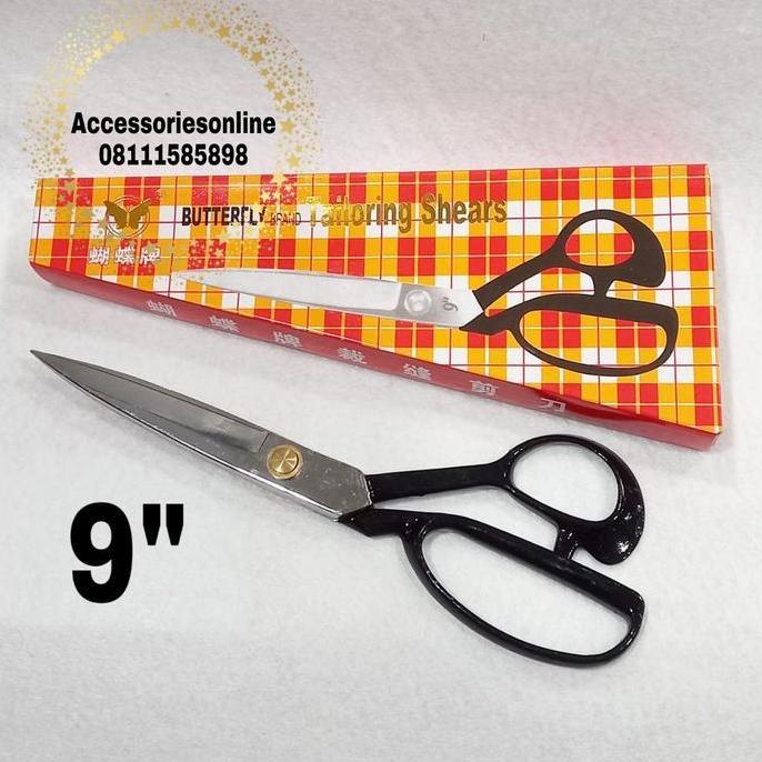 GUNTING BUTTERFLY 9" / GUNTING KAIN