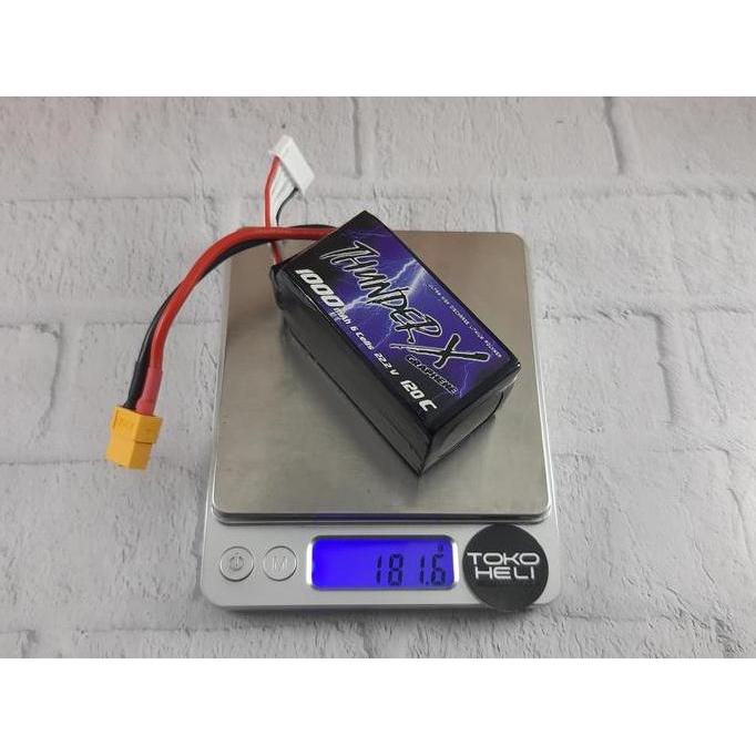 Thunderx 120C 1000Mah 22.2V 6S Lipo Battery Xt60 New