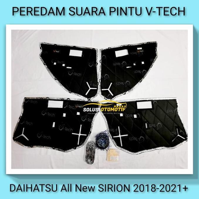 Promo DAIHATSU SIRION 2018-2021+ Peredam Suara Pintu Aksesoris Mobil VTECH Diskon