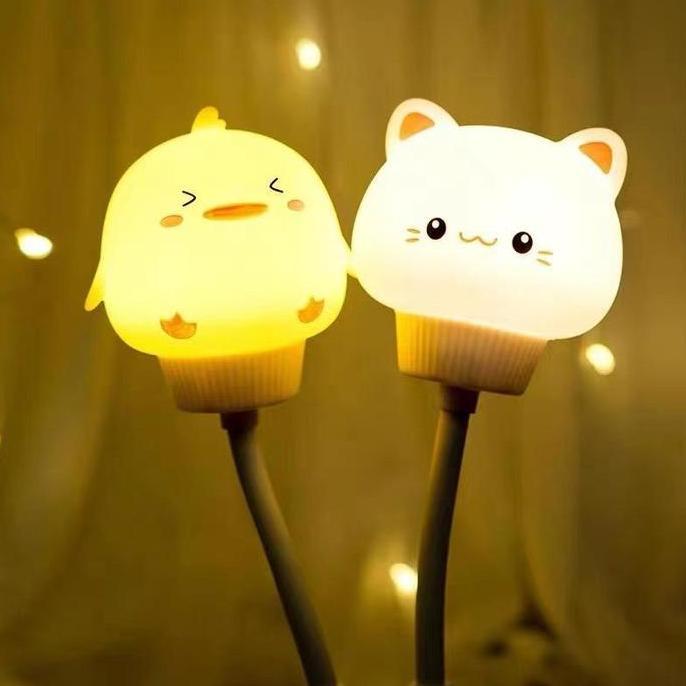 BEST SELLER / PREMIUM Lampu Tidur Usb Hemat Energi Lampu Malam Motif Kucing Lampu Tidur Anak Karakte