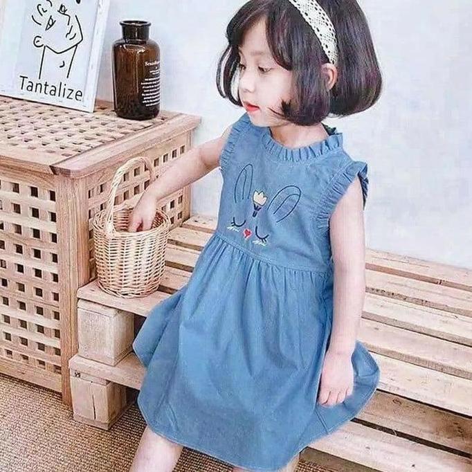 DS319 >> DRESS BUNNY JEANS/DRESS JEANS ANAK PEREMPUAN/DRESS JEANS