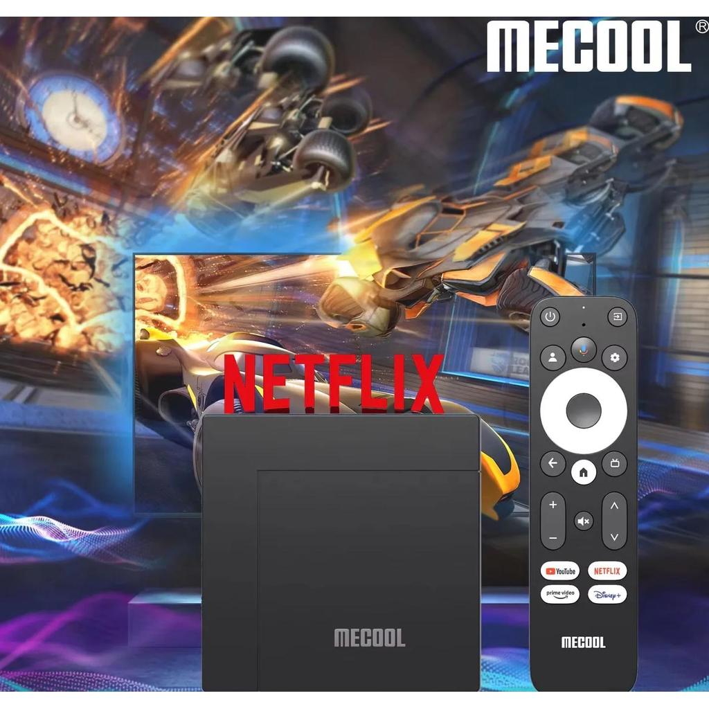 MECOOL KM9 PRO MAX Android TV Box 2GB RAM 32GB Storage 4K HDR Google Certified IP TV with WIFI5 2T2R
