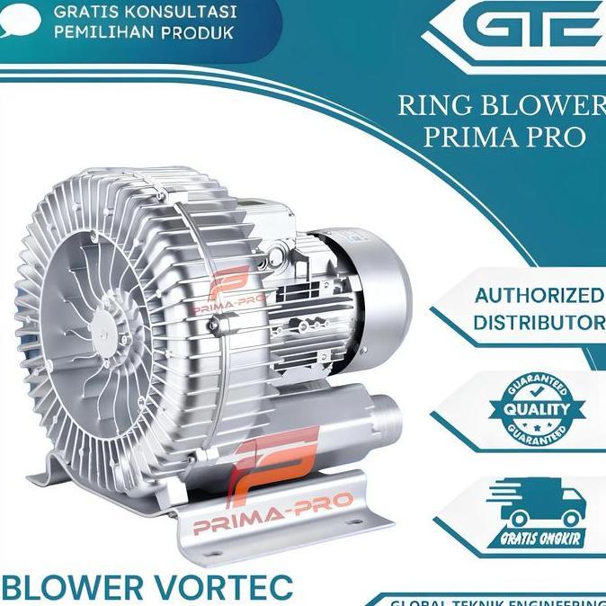 Terlaris Ring Blower Tambak Vortex Ipal Katsu Hb 4000 5,5Hp Blower Kolam Ipal
