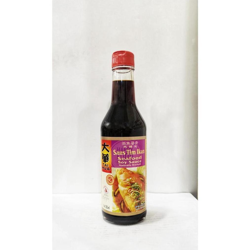 [BPOM RI] TAI HUA SEAFOOD SOY SAUCE 305ML/ SAUS TIM IKAN/ SAOS STIM IKAN/KECAP TIM IKAN/ STIM HONGKO