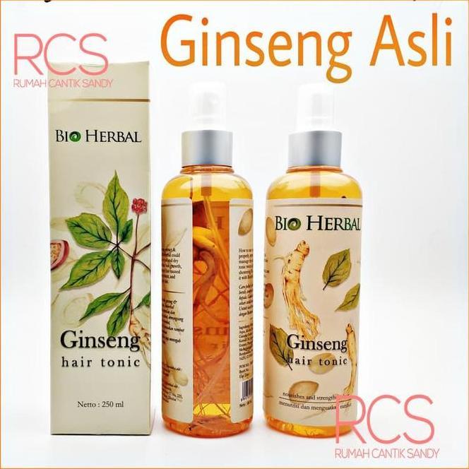 Bio Hair Tonic Bio Ginseng Hair Tonic Bpom