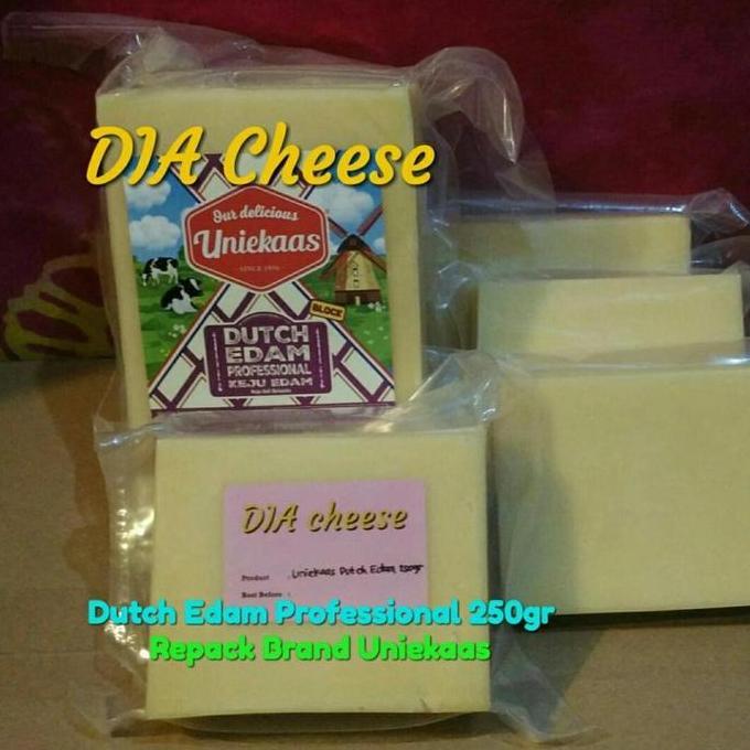 Milkking- Keju Block Edam Professional 250 Gr Repack - Uniekaas