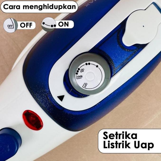 Kirimdankirim Setrika Uap Baju Gantung Setrika Uap Portable Setrika Uap Laundry Setrika Uap Mini Set