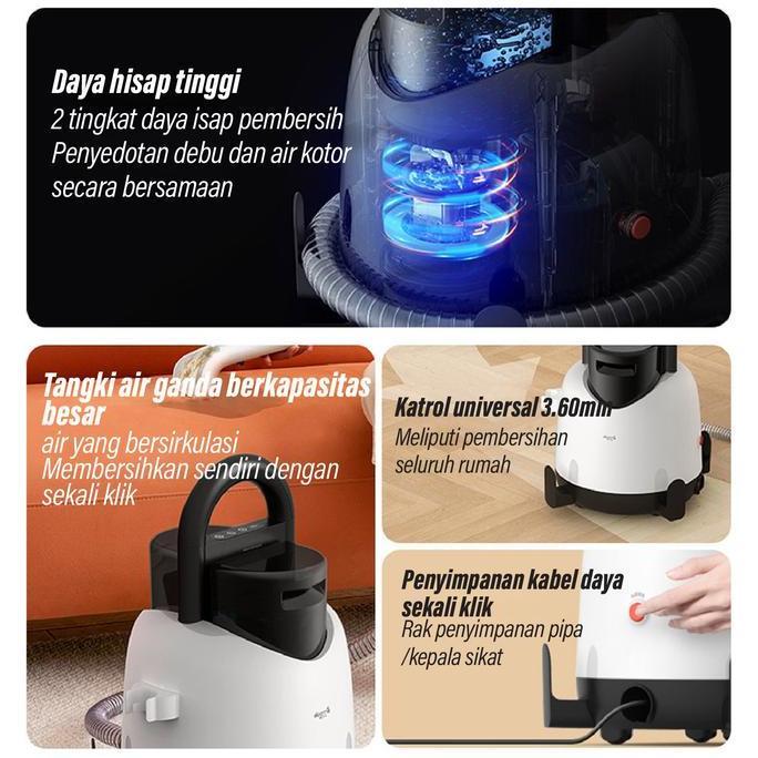Kirimdankirim Deerma By200 Suction Vacuum Cleaner Vacuum Sofa Dan Kasur