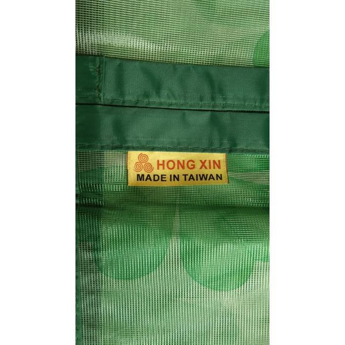 Tirai Pintu Magnet Hong Xin Anti Nyamuk Daun Lucky Hijau