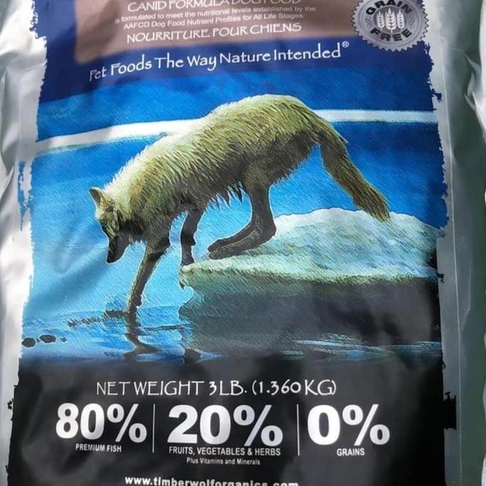 Dogindog- Dog Food Timberwolf Legend Ocean Blue / Makanan Anjing
