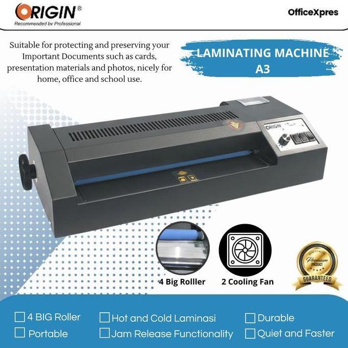 Mesin Laminating Origin / Mesin Laminasi / Mesin Laminator A4 A3