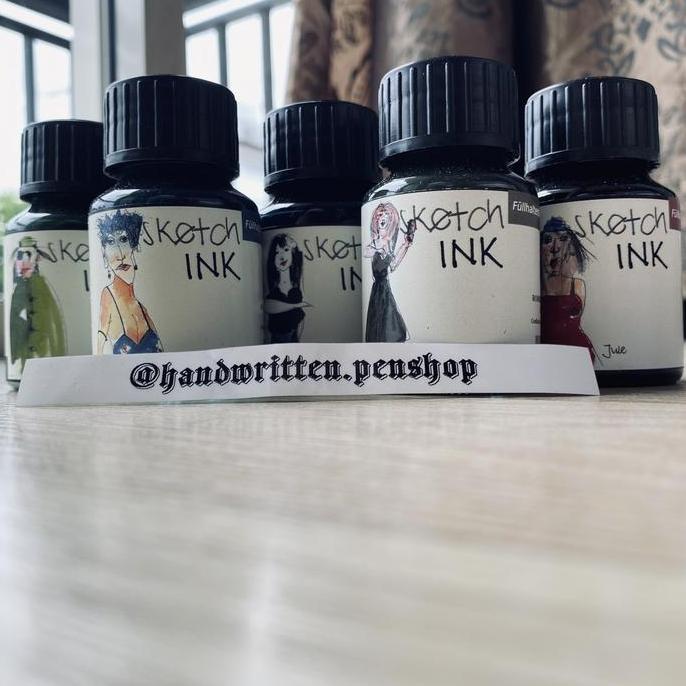 Whox- Rohrer Klingner Waterproof Fountain Pen Ink Sketchink 50Ml