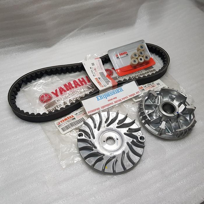 Paket Cvt Mio J Vanbelt Roller Rumah Roller Kipas Original Yamaha Original Dan Terpercaya