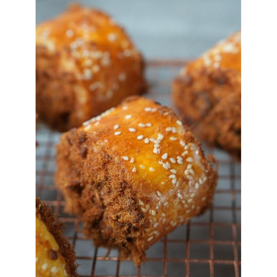 Cod,Bisa- [Promo] Roti Abon Gulung Orilla Bakery 8 Pcs Abon Sapi Premium & Full Butter Wisjman Asli 