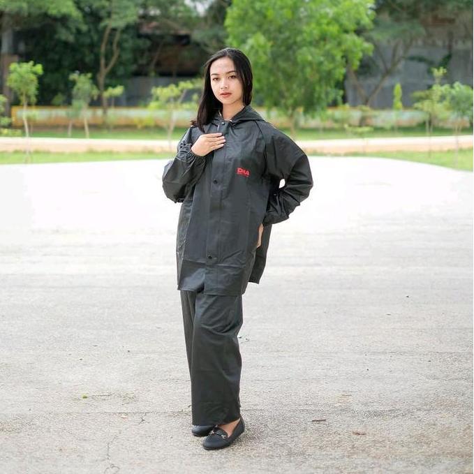 Kidall- Jas Hujan Dna Pvc 0.25 Original Anti Rembes Dewasa Setelan Jashujan Motor Jashu Jan Lebih Ku