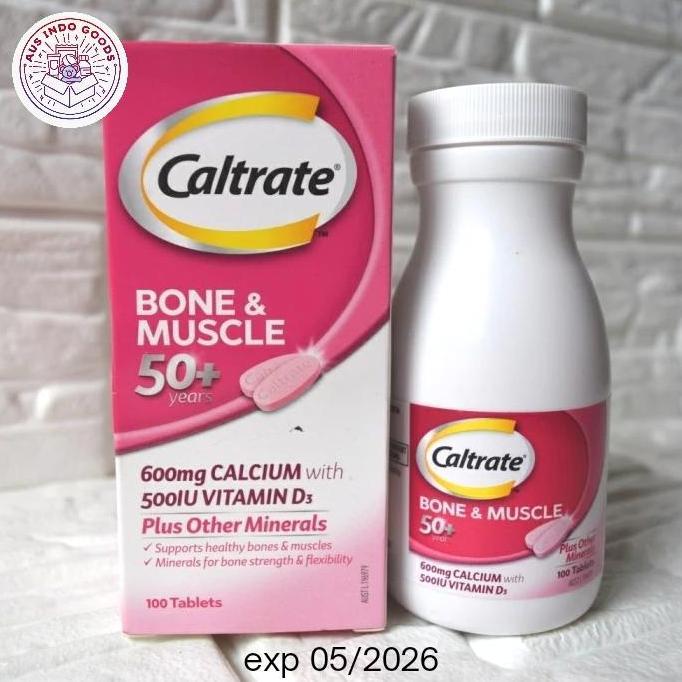 CALTRATE Bone & Muscle 50+ years