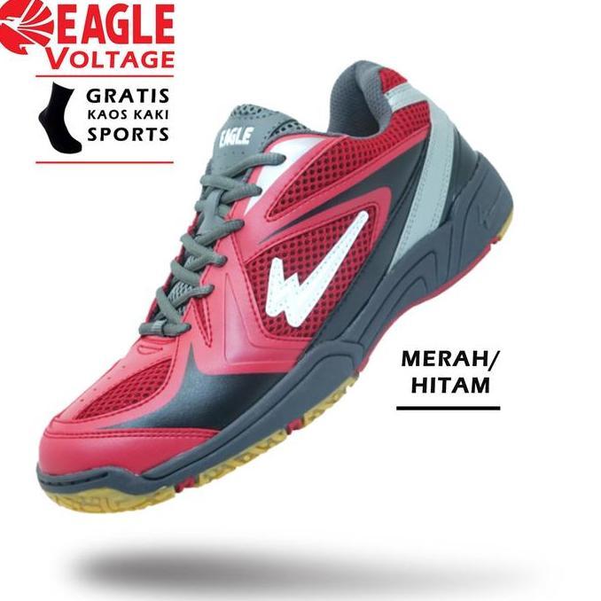 Mintonoi- Sepatu Badminton Eagle Voltage Original Terbaru - Sepatu Bulu Tangkis Eagle Voltage Terbar