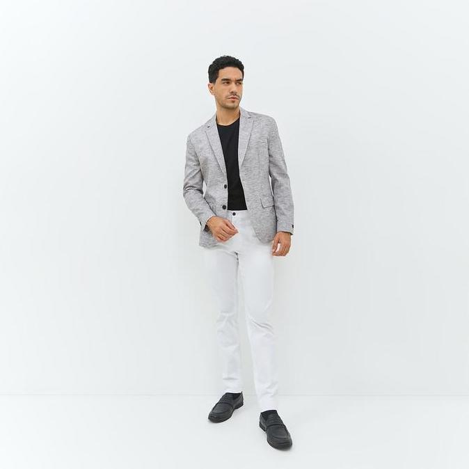 Jobb Hickory-T2 Blazer Pria Slim Fit Coklat